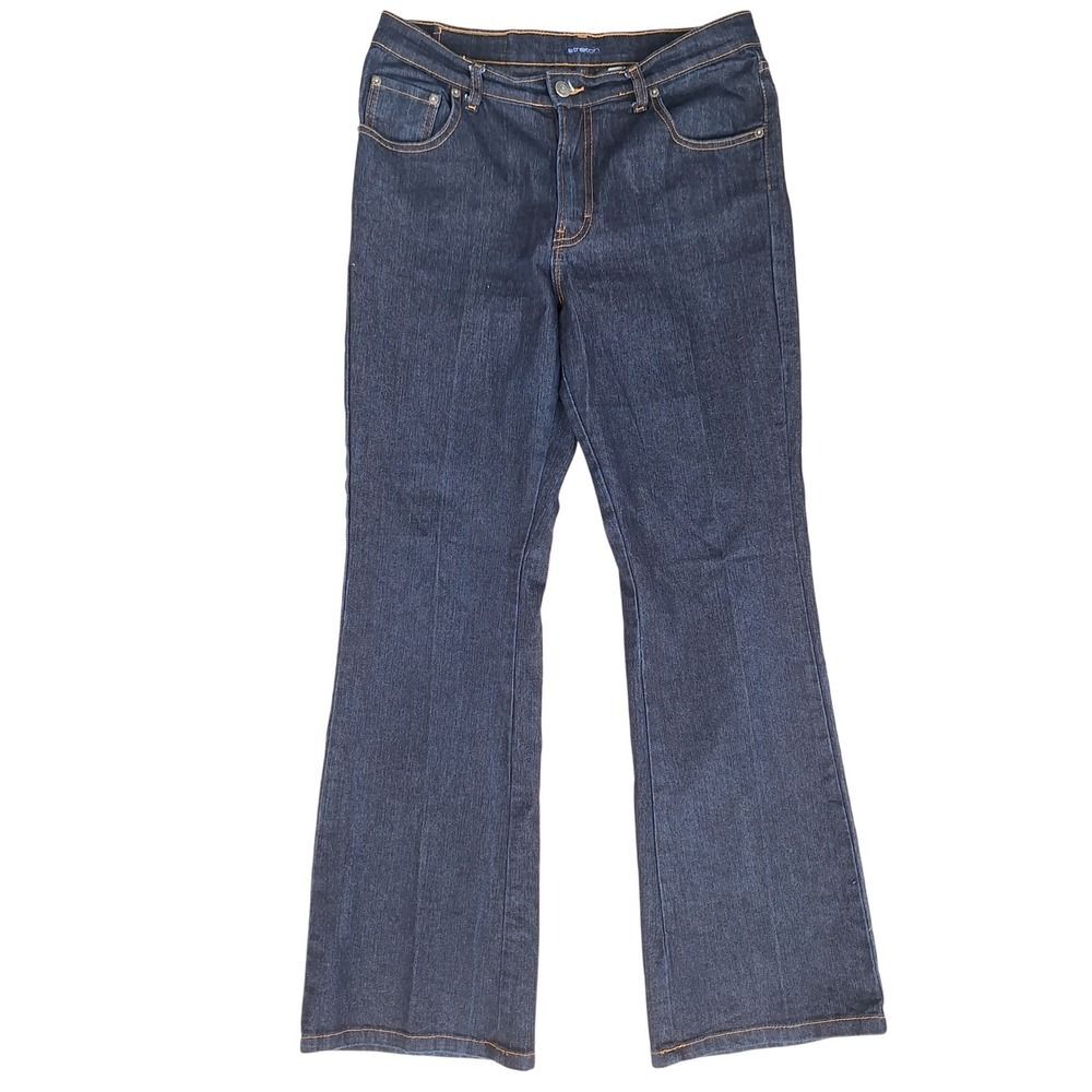 Jordache Womens Jeans Size 11 Dark Wash Stretch Denim Bootcut
